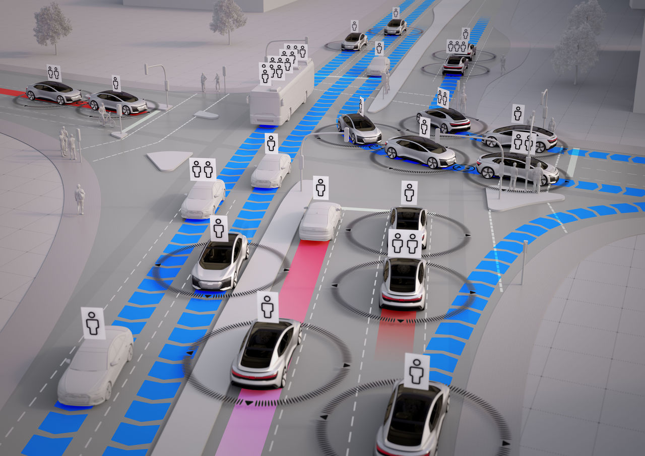 Path-Planning of Swarm Robotics in 2/3D space